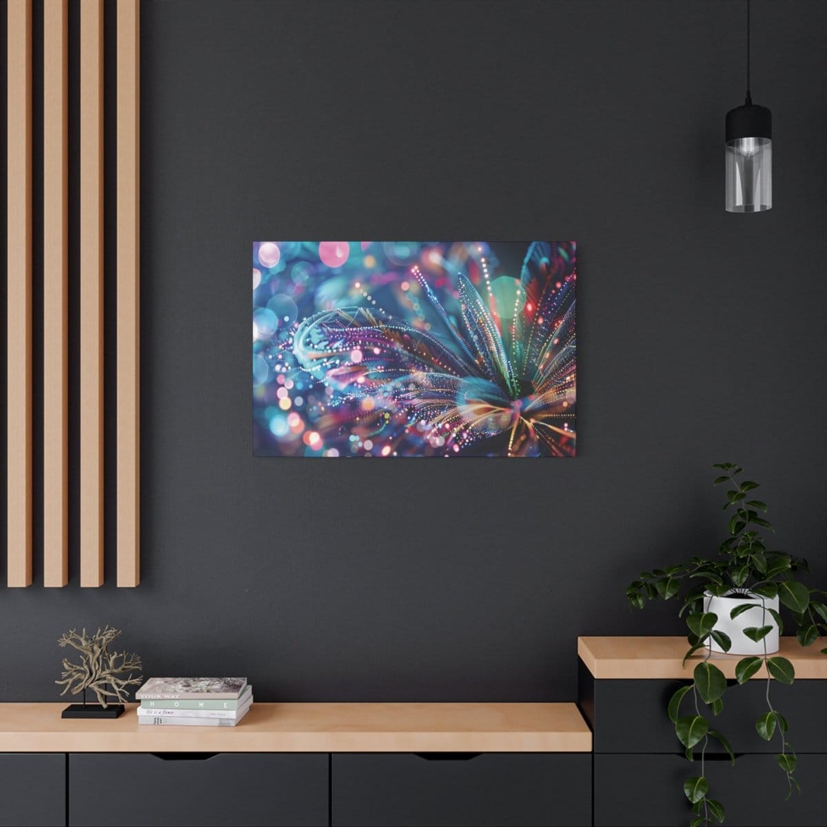 👉Papillon Lumière : magnifique cadre 💎effet apaisant💎 garanti - Art Cocoon