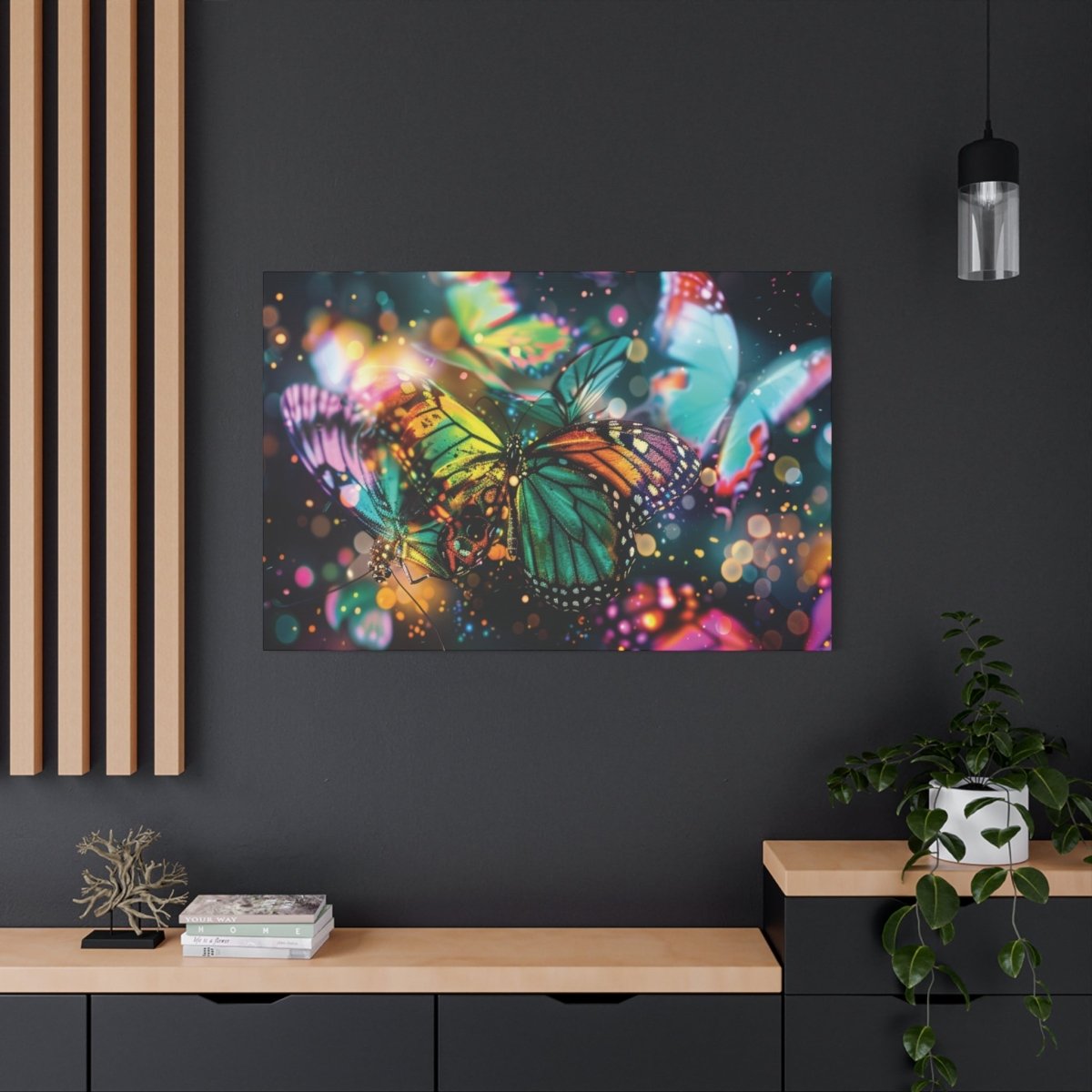 👉Papillons Féériques : magnifique cadre 💎effet apaisant💎 garanti - Art Cocoon