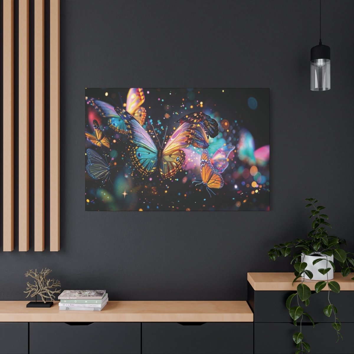 👉Papillons Libres : magnifique cadre 💎effet apaisant💎 garanti - Art Cocoon