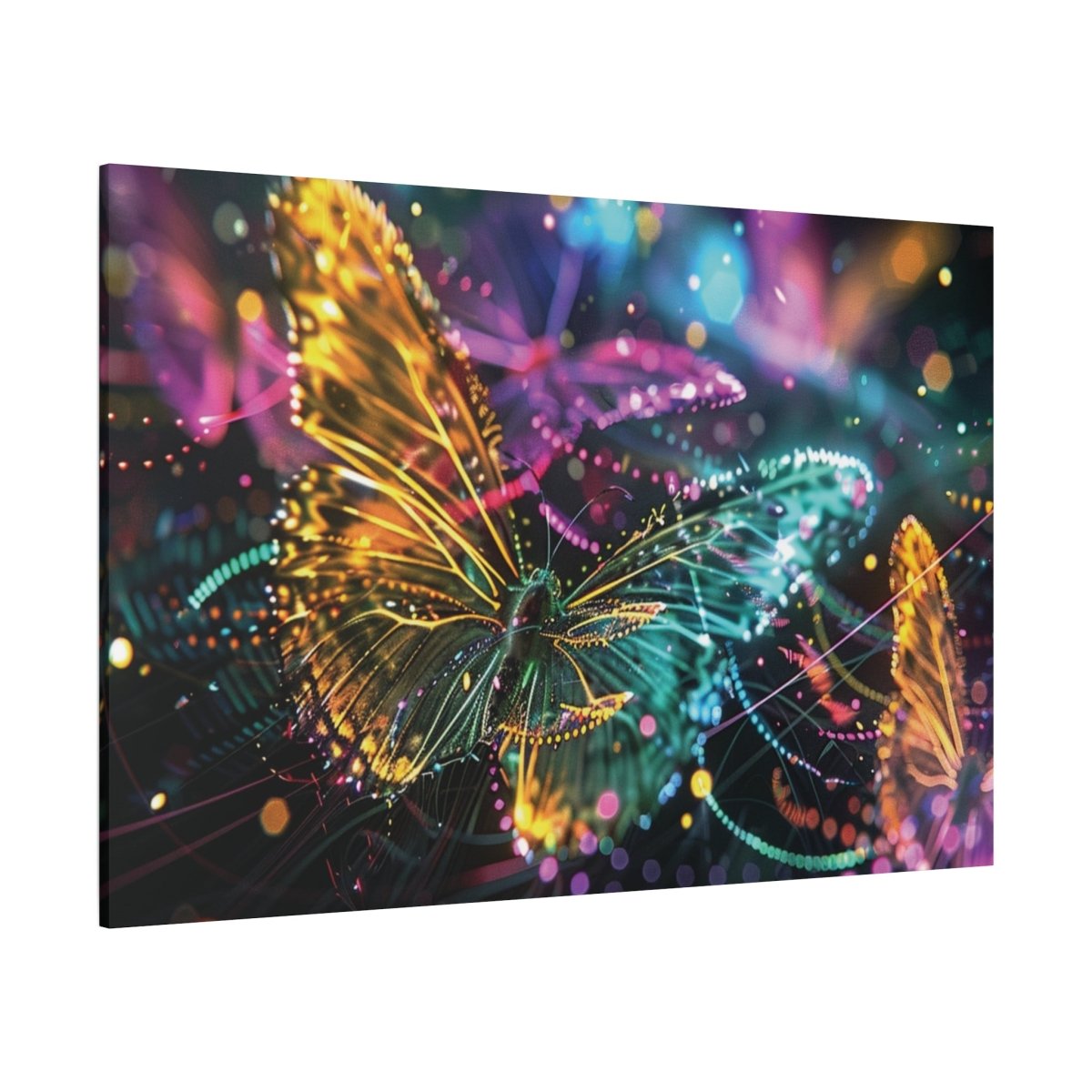 👉Papillons Vibrants : magnifique cadre 💎effet apaisant💎 garanti - Art Cocoon