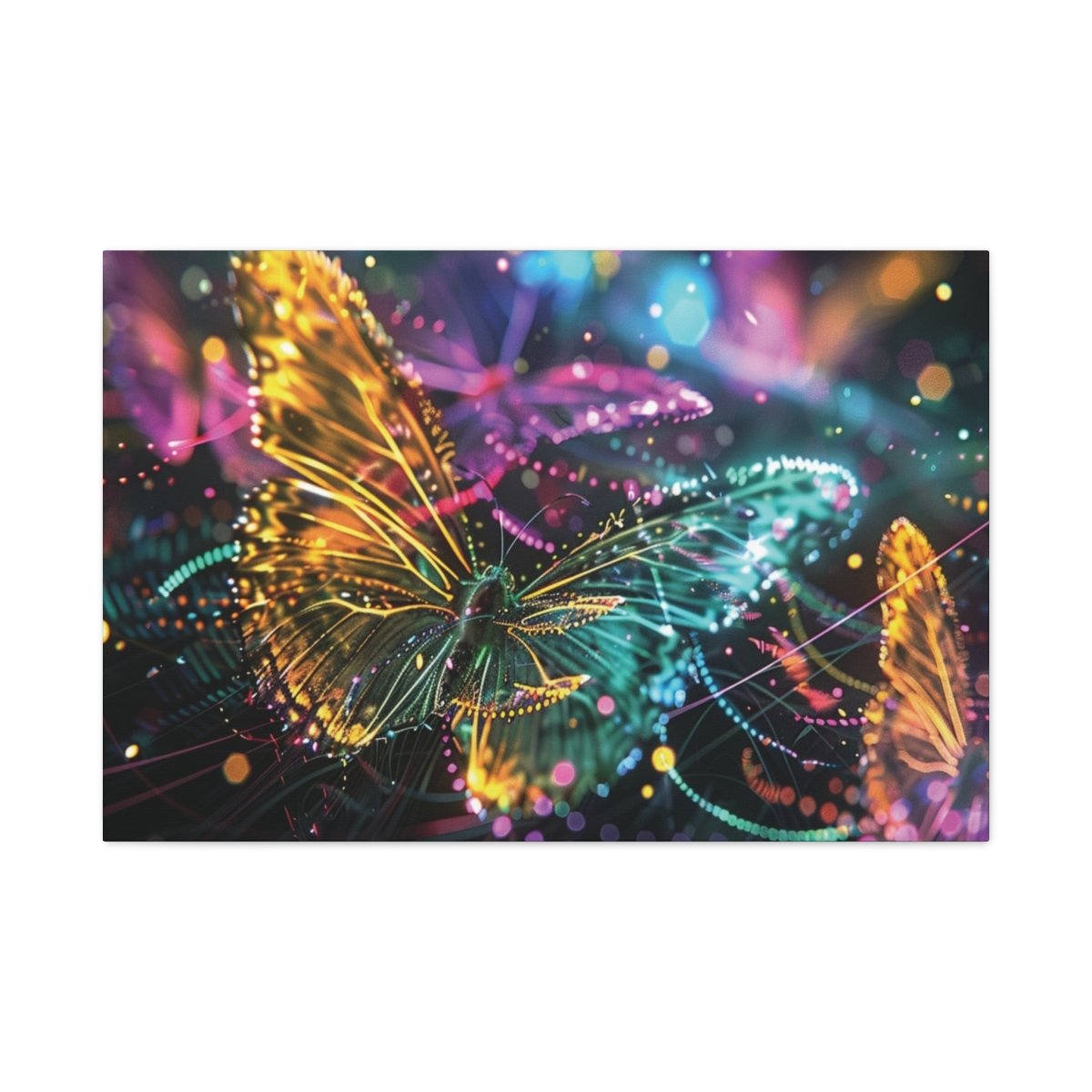 👉Papillons Vibrants : magnifique cadre 💎effet apaisant💎 garanti - Art Cocoon