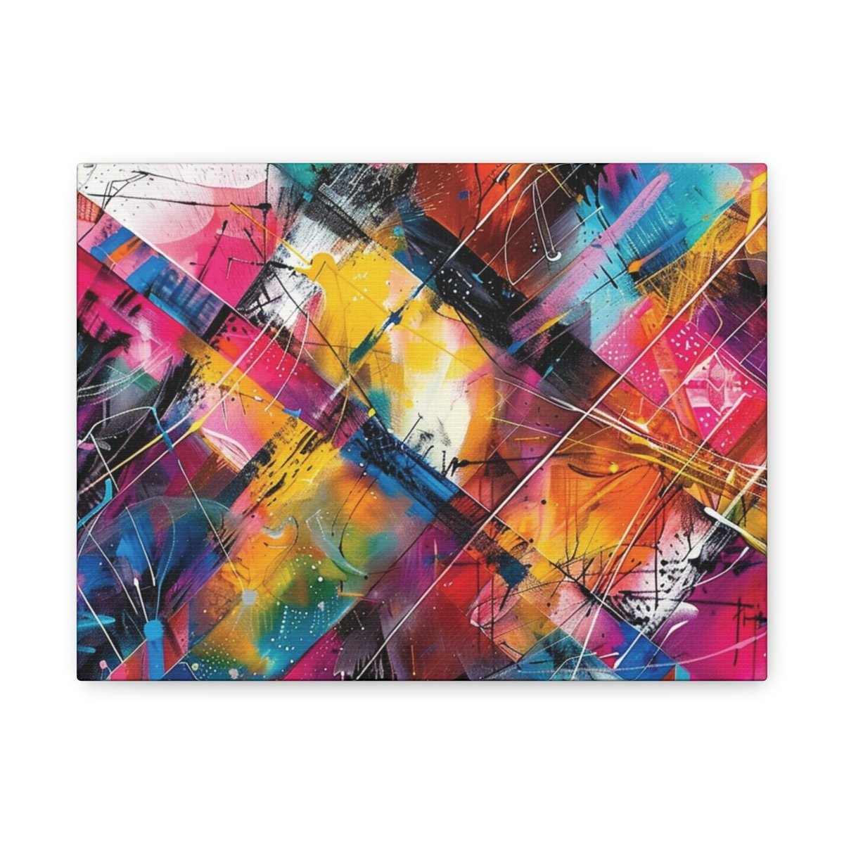 👉Patchwork Vibrant : magnifique cadre💎effet captivant💎 garanti - Art Cocoon