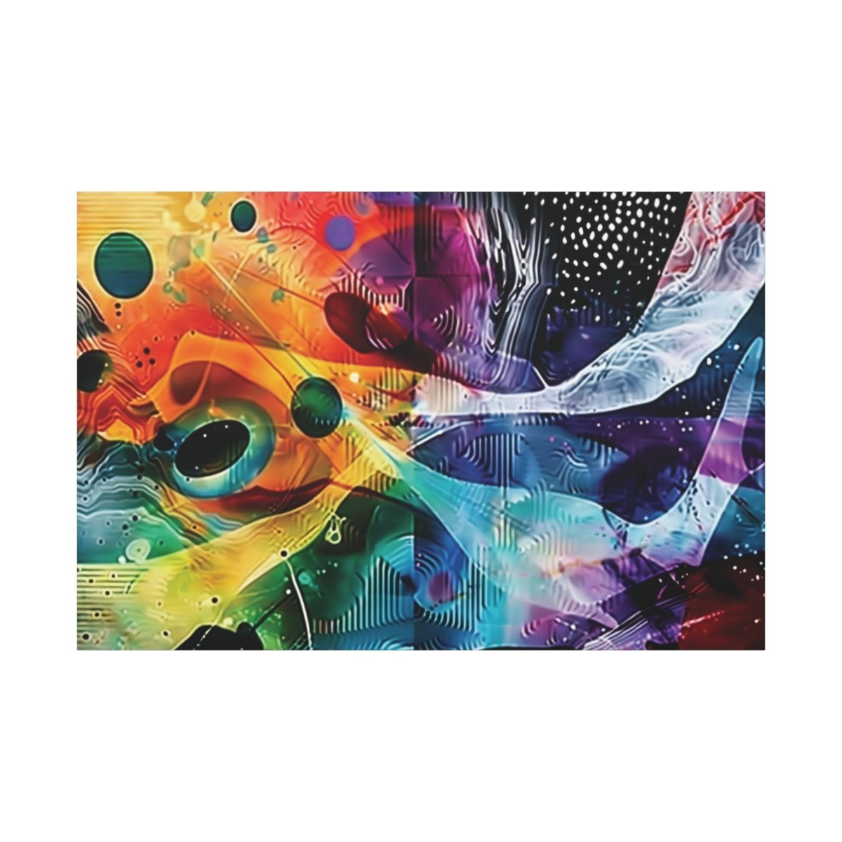 👉Pieuvre Céleste : magnifique cadre 💎effet captivant💎 garanti - Art Cocoon