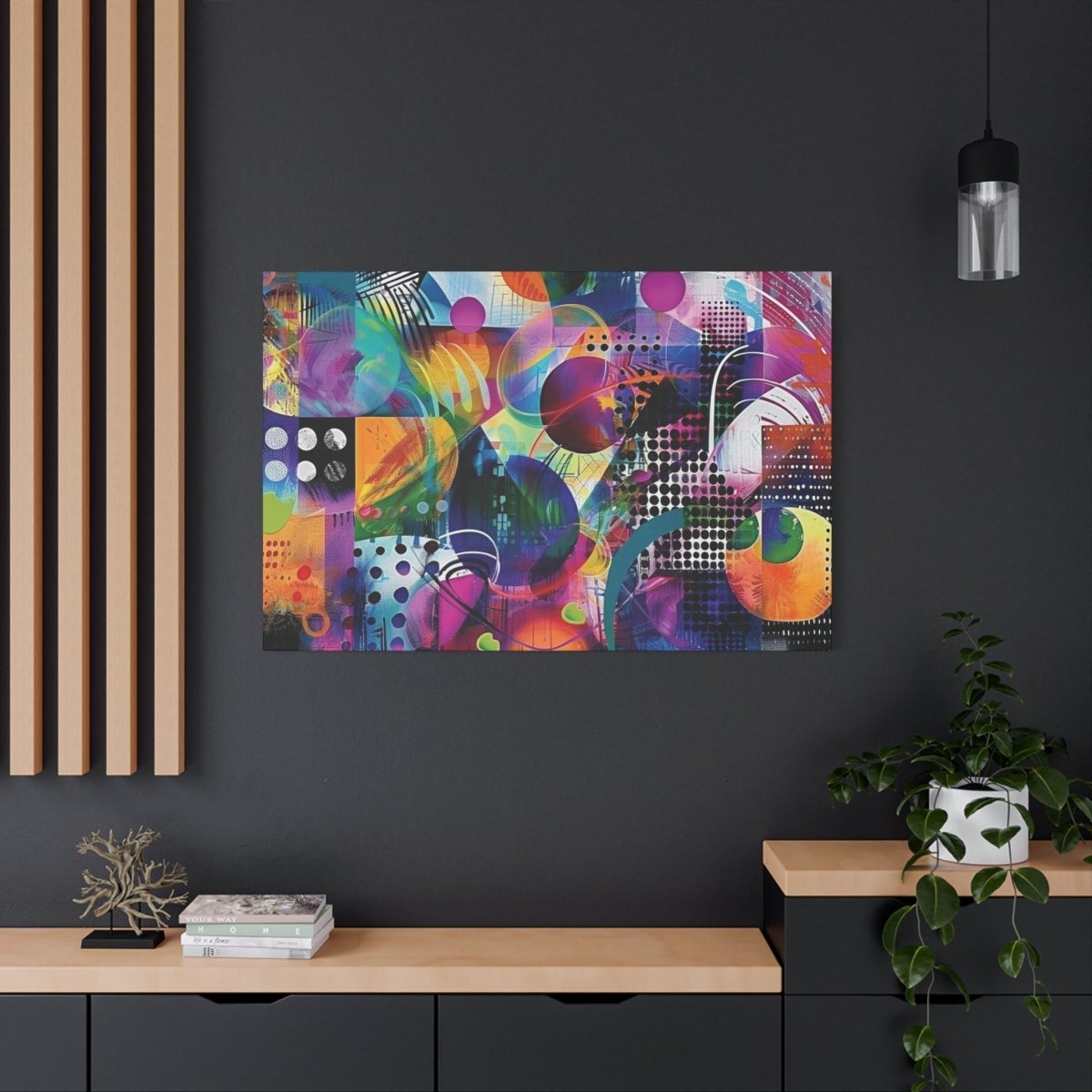 👉Planètes Vibrantes : magnifique cadre💎effet captivant💎 garanti - Art Cocoon