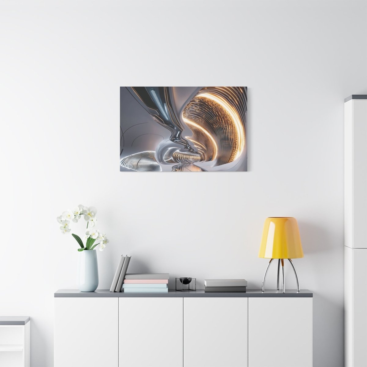 👉Portail Quantique : magnifique cadre 💎effet futuriste💎garanti - Art Cocoon