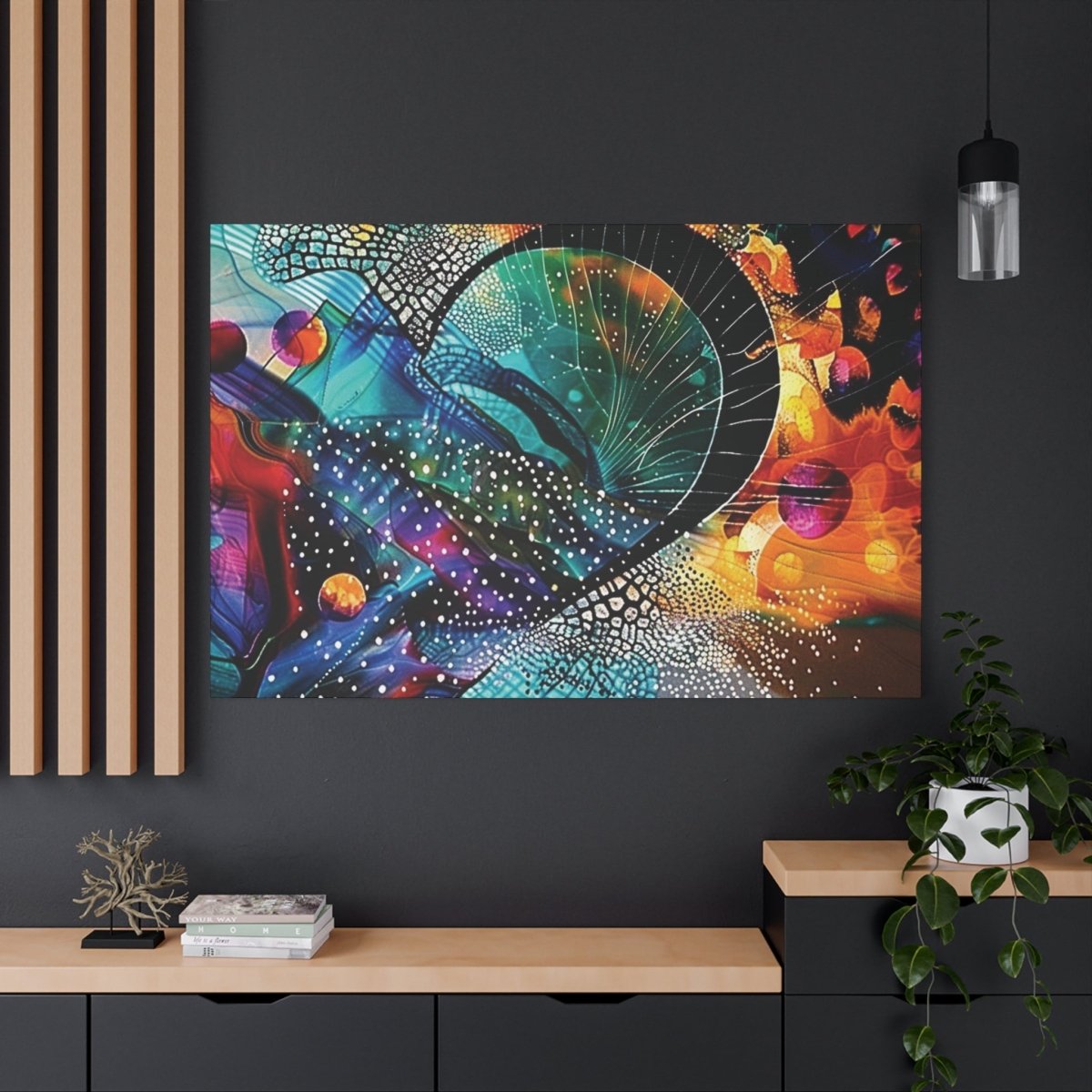 👉Porte Galaxie : magnifique cadre💎effet captivant💎 garanti - Art Cocoon