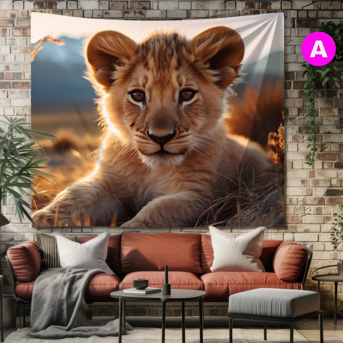 Prince de la Savane - Art Cocoon
