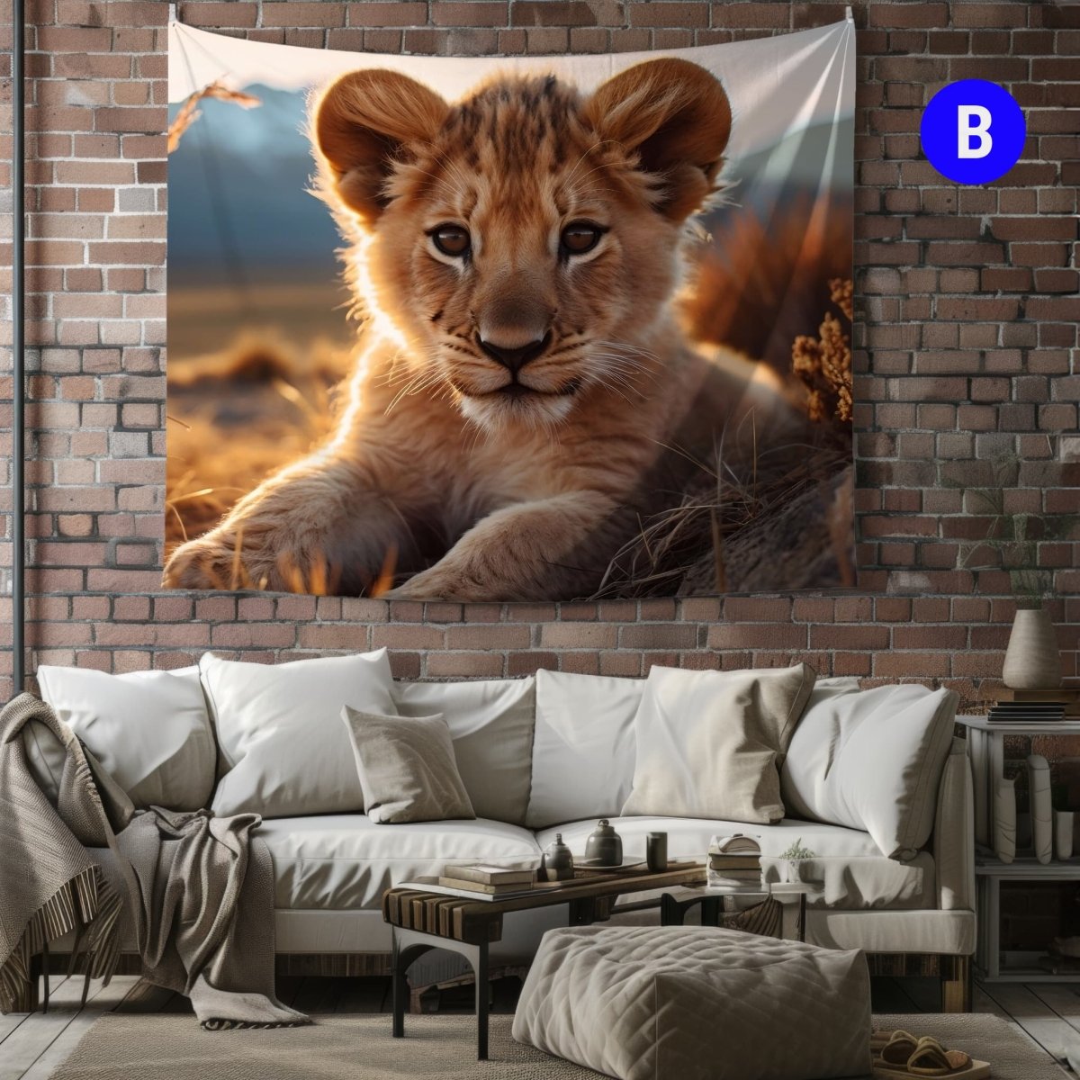Prince de la Savane - Art Cocoon