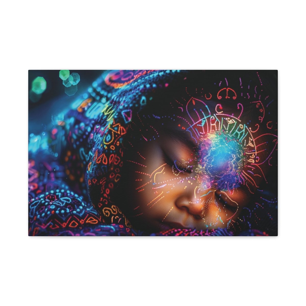 👉Protection Divine : magnifique cadre 💎effet apaisant💎 garanti - Art Cocoon