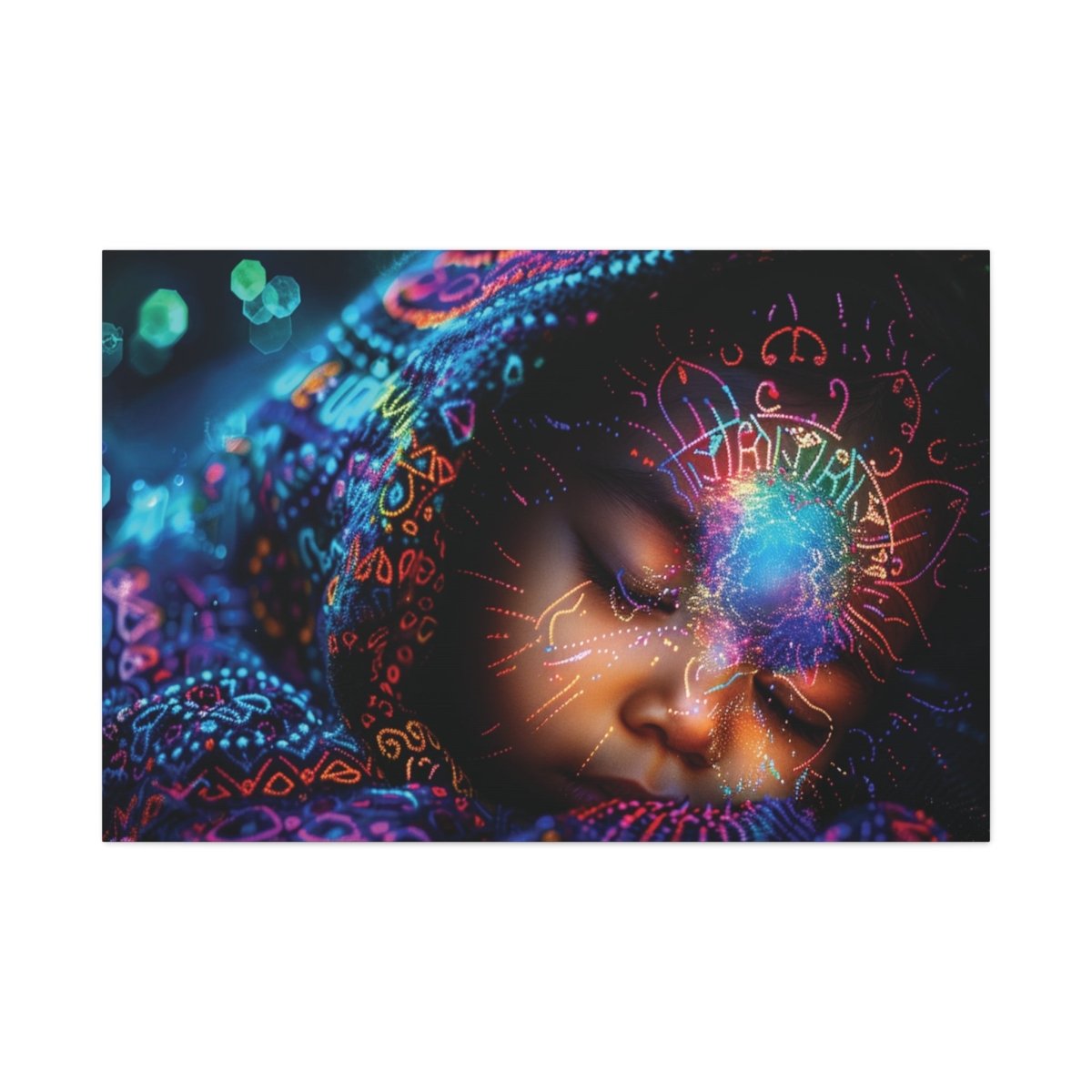 👉Protection Divine : magnifique cadre 💎effet apaisant💎 garanti - Art Cocoon