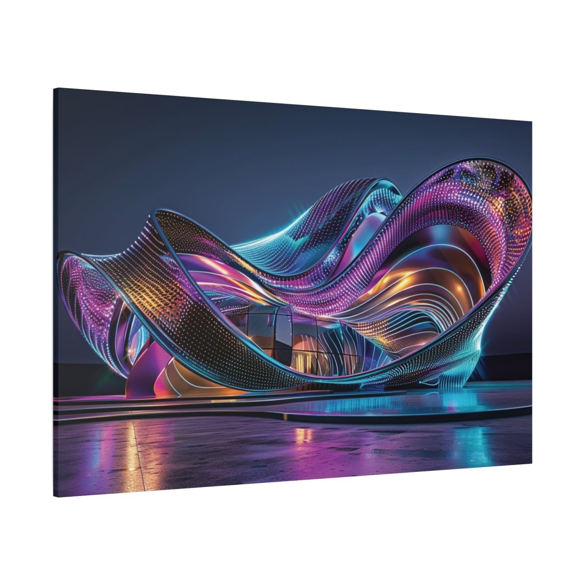 👉Réalité Défragmentée : magnifique cadre 💎effet futuriste💎garanti - Art Cocoon