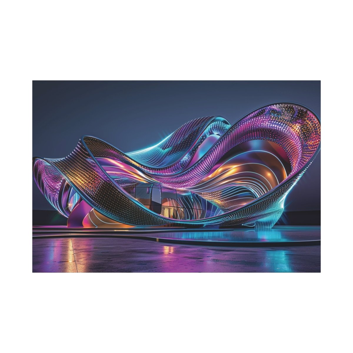 👉Réalité Défragmentée : magnifique cadre 💎effet futuriste💎garanti - Art Cocoon