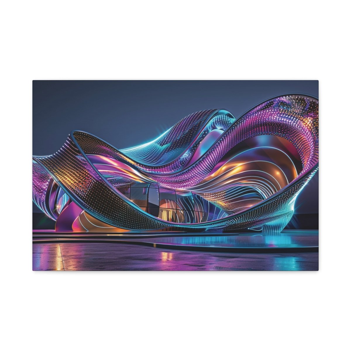 👉Réalité Défragmentée : magnifique cadre 💎effet futuriste💎garanti - Art Cocoon