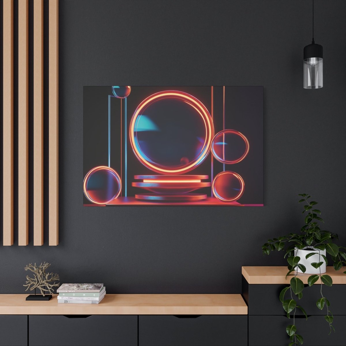 👉Résonance Cachée : magnifique cadre💎effet fascinant💎 garanti - Art Cocoon