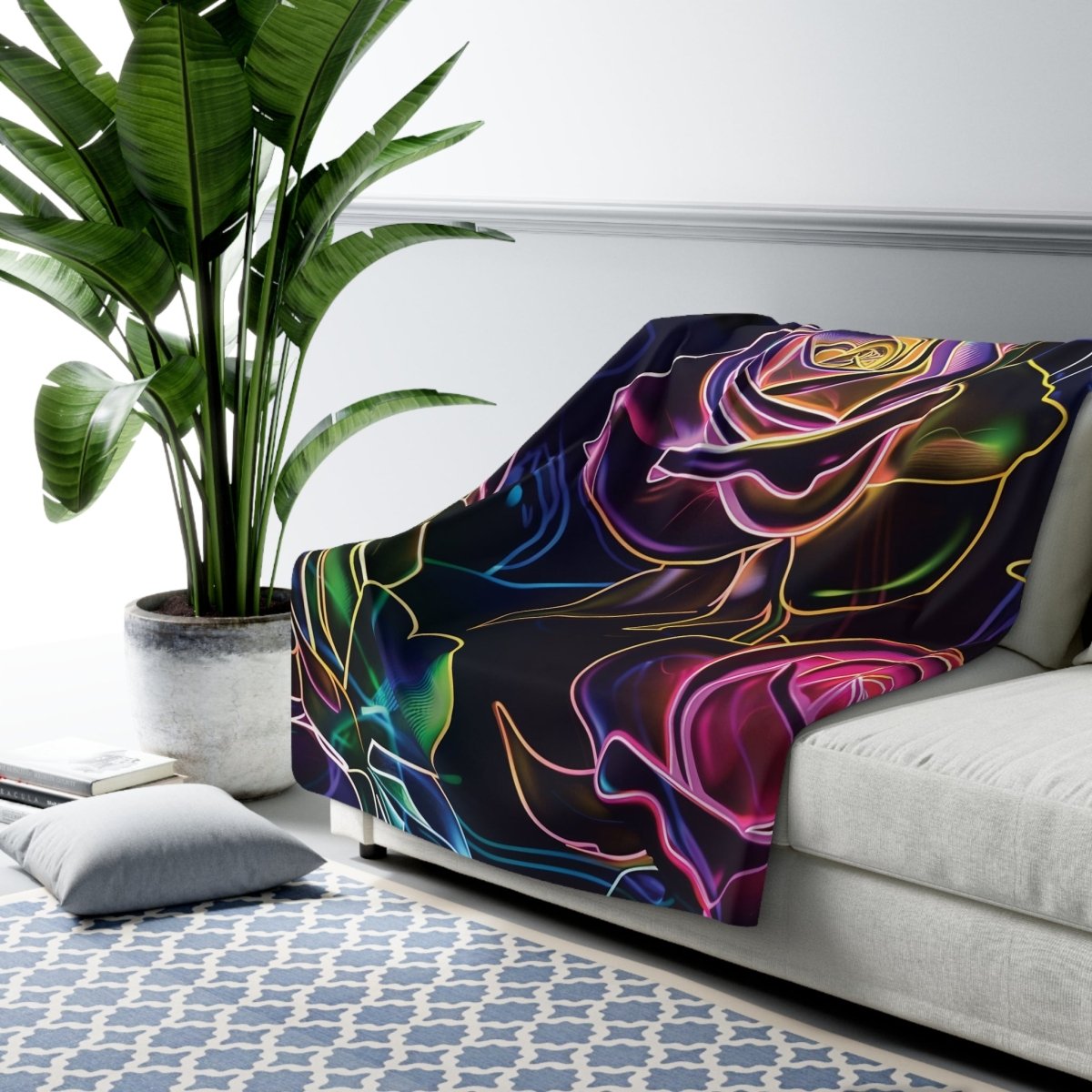 Roseraie Enchantée - Art Cocoon
