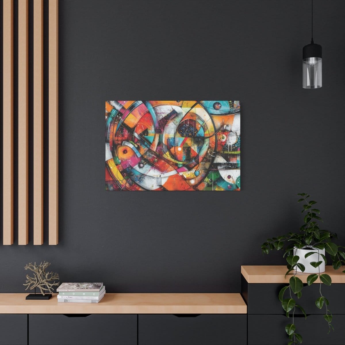 👉Roue Fortune : magnifique cadre💎effet captivant💎 garanti - Art Cocoon