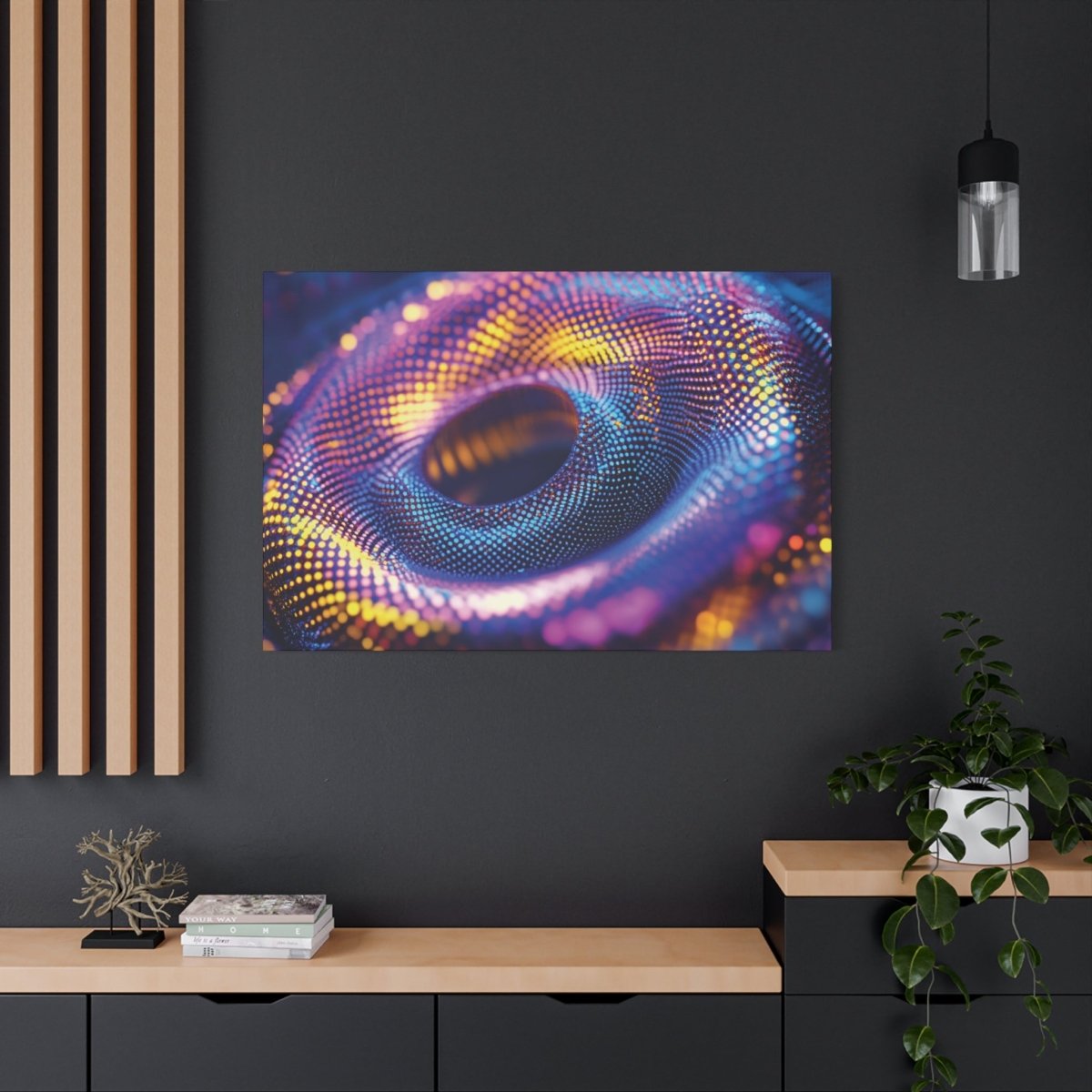 👉Souffle Quantique : magnifique cadre💎effet fascinant💎 garanti - Art Cocoon