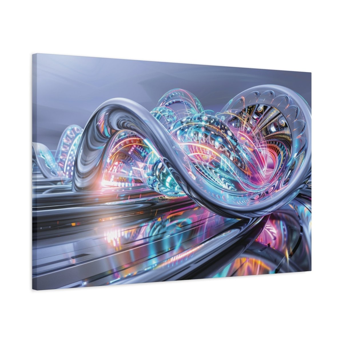 👉Station Stellaire : magnifique cadre 💎effet futuriste💎garanti - Art Cocoon