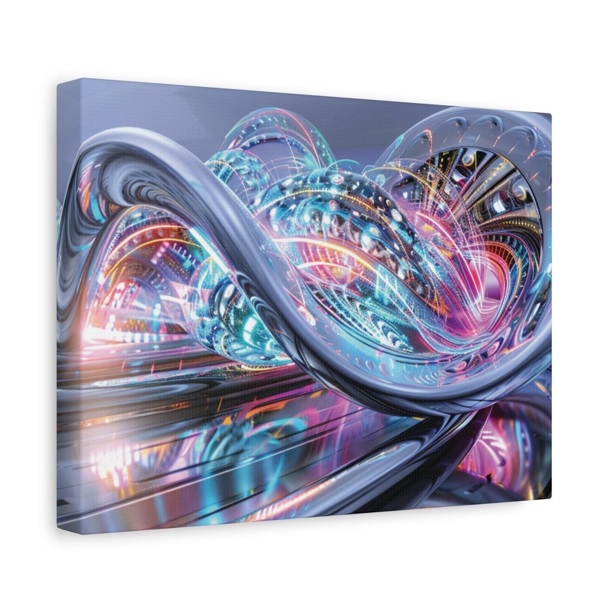 👉Station Stellaire : magnifique cadre 💎effet futuriste💎garanti - Art Cocoon