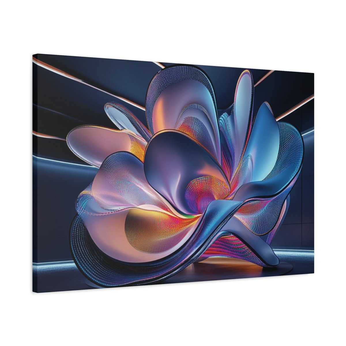 👉Stellar Bloom : magnifique cadre 💎effet futuriste💎garanti - Art Cocoon