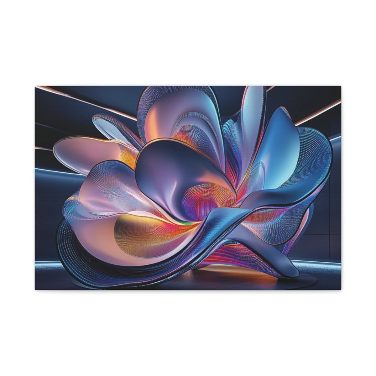 👉Stellar Bloom : magnifique cadre 💎effet futuriste💎garanti - Art Cocoon