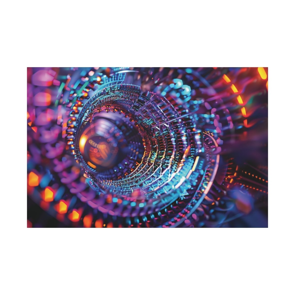 👉Supernova Scintillante : magnifique cadre 💎effet futuriste💎garanti - Art Cocoon