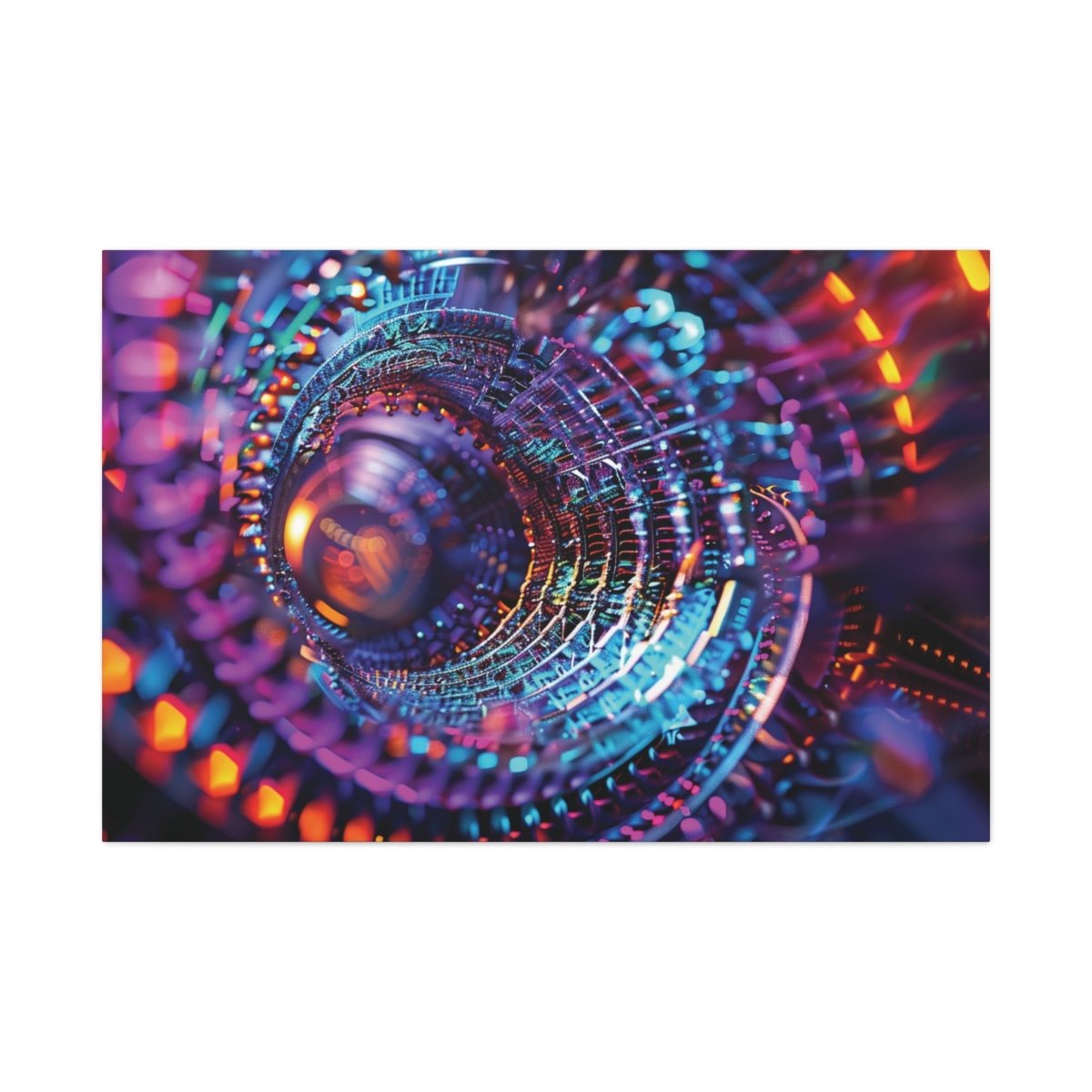 👉Supernova Scintillante : magnifique cadre 💎effet futuriste💎garanti - Art Cocoon