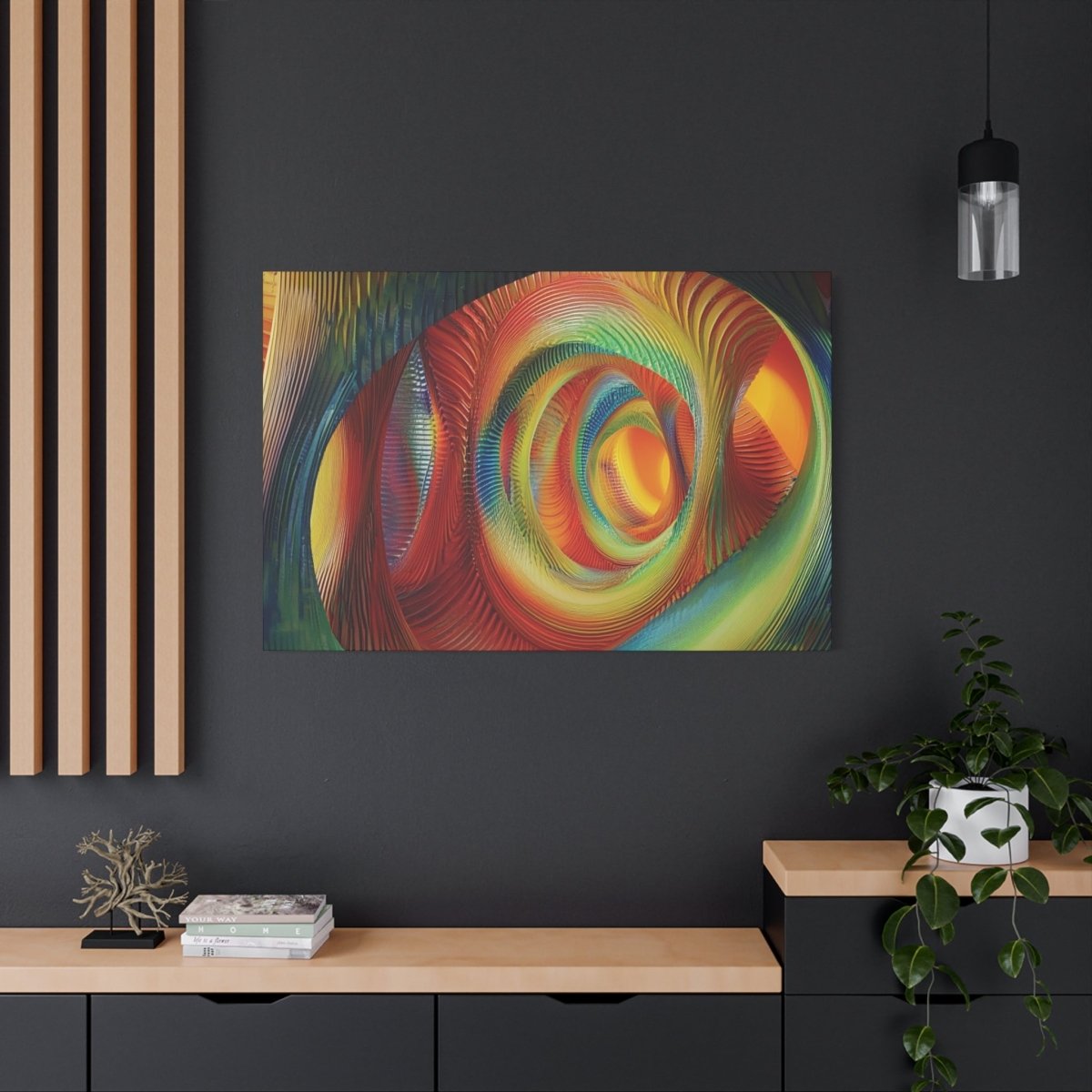 👉Symétries Cachées: magnifique cadre💎effet fascinant💎 garanti - Art Cocoon