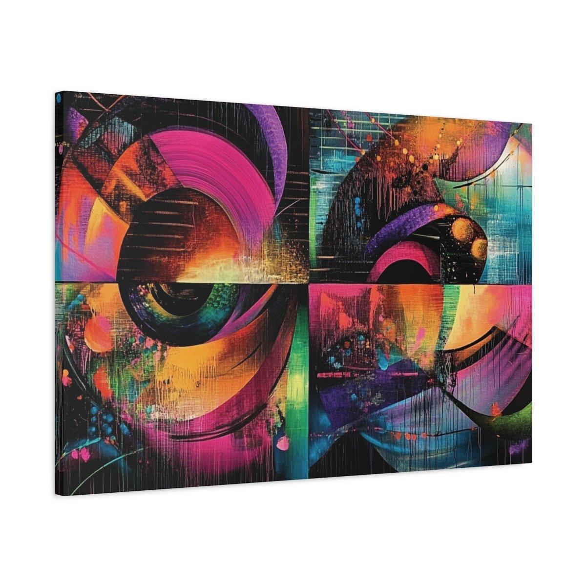 👉Symétries Spatiales : magnifique cadre 💎effet captivant💎 garanti - Art Cocoon