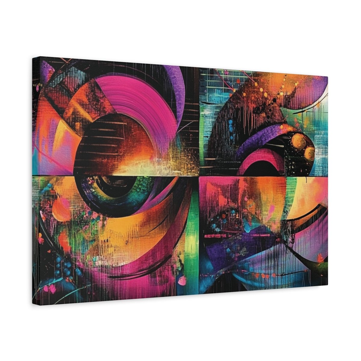 👉Symétries Spatiales : magnifique cadre 💎effet captivant💎 garanti - Art Cocoon