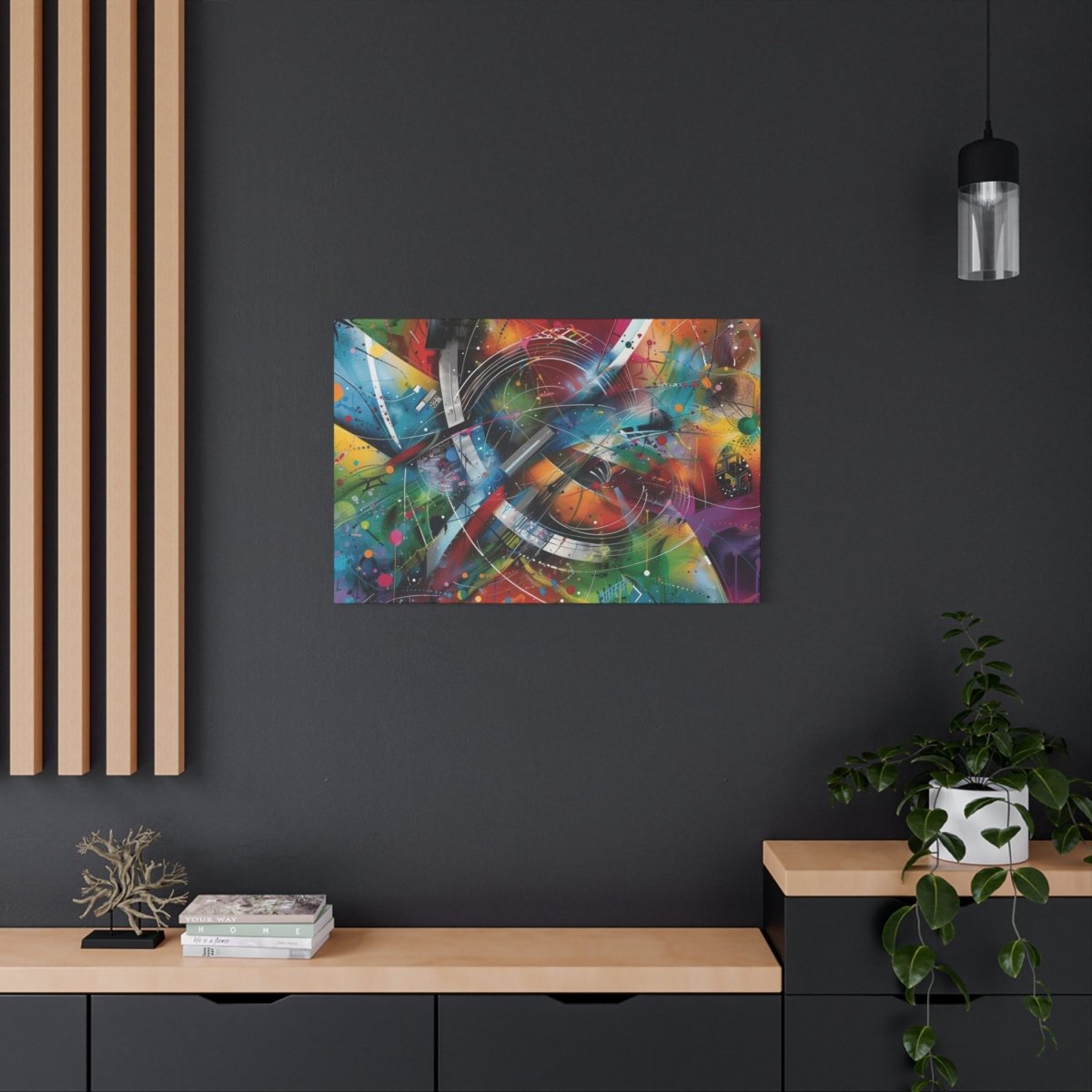 👉Symphonie Céleste : magnifique cadre💎effet captivant💎 garanti - Art Cocoon