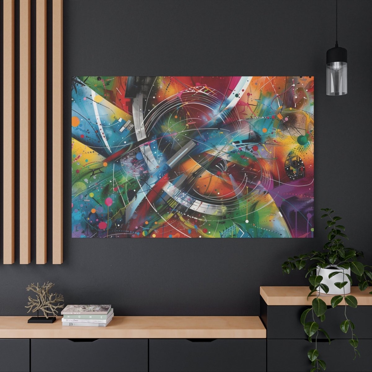 👉Symphonie Céleste : magnifique cadre💎effet captivant💎 garanti - Art Cocoon