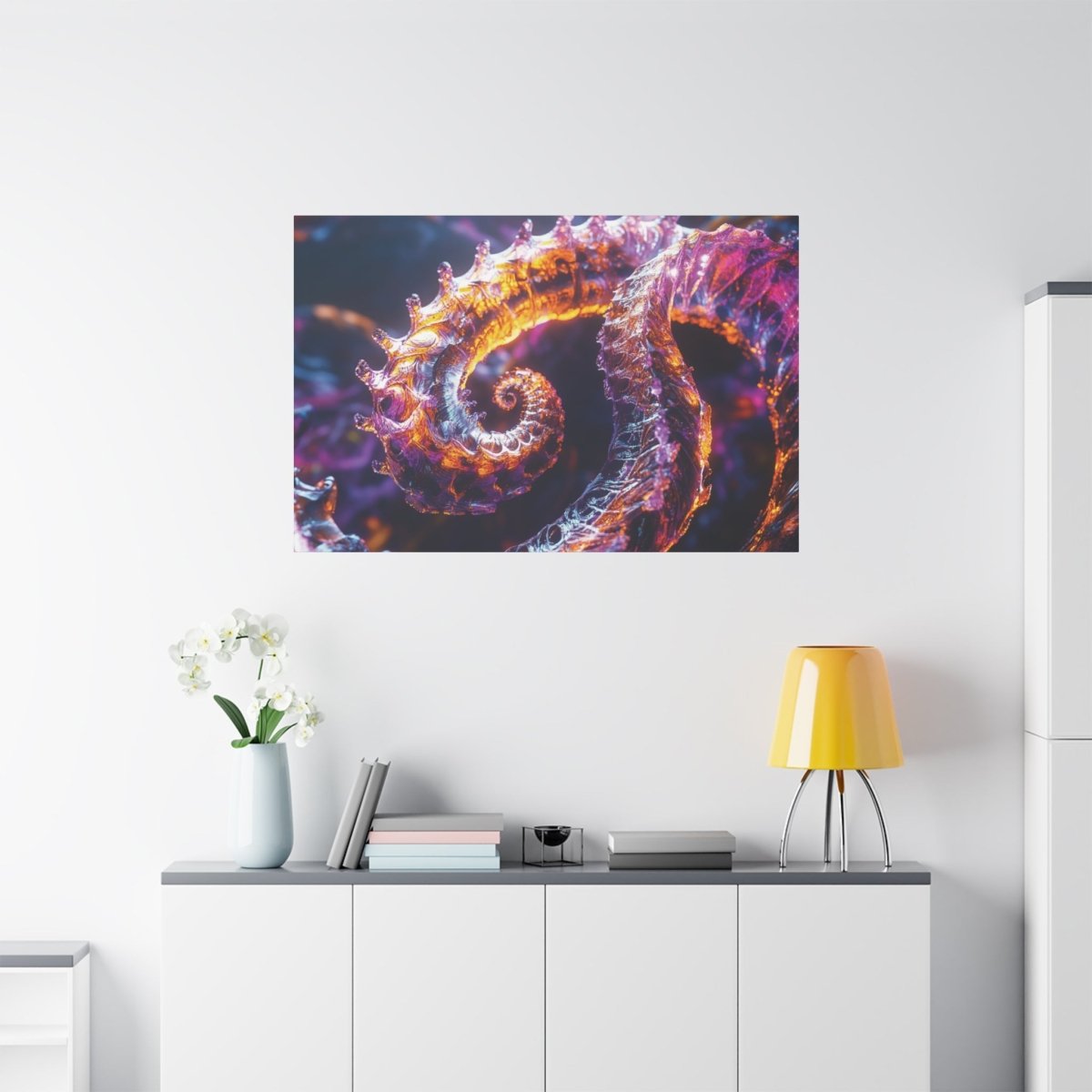 👉Tentacules Galactiques : magnifique cadre💎effet fascinant💎 garanti - Art Cocoon