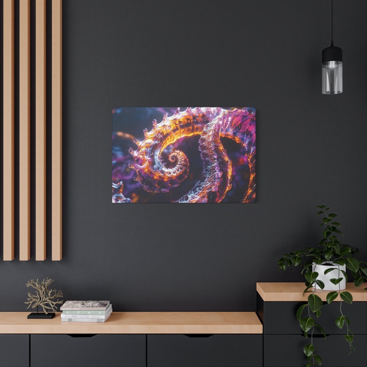 👉Tentacules Galactiques : magnifique cadre💎effet fascinant💎 garanti - Art Cocoon