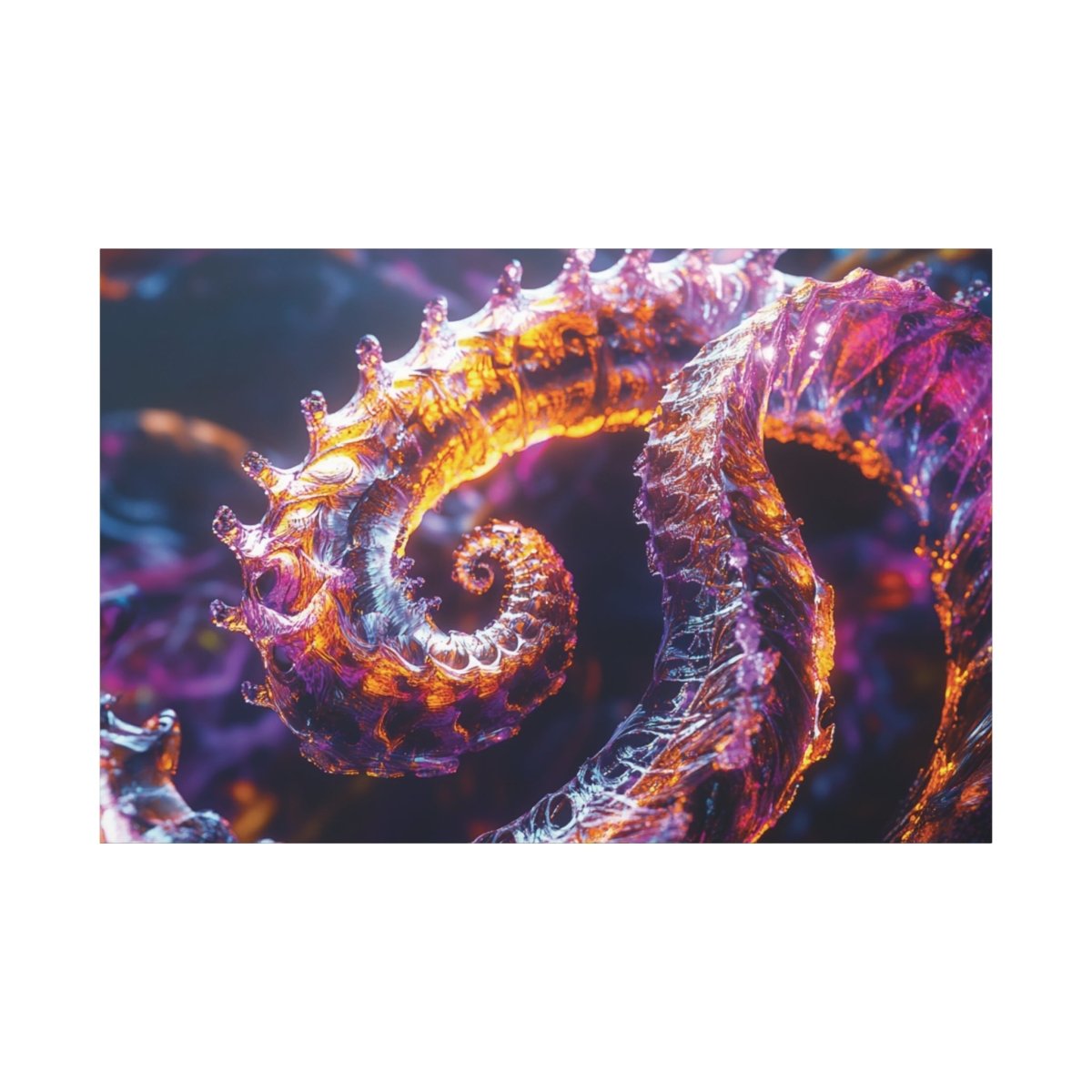 👉Tentacules Galactiques : magnifique cadre💎effet fascinant💎 garanti - Art Cocoon