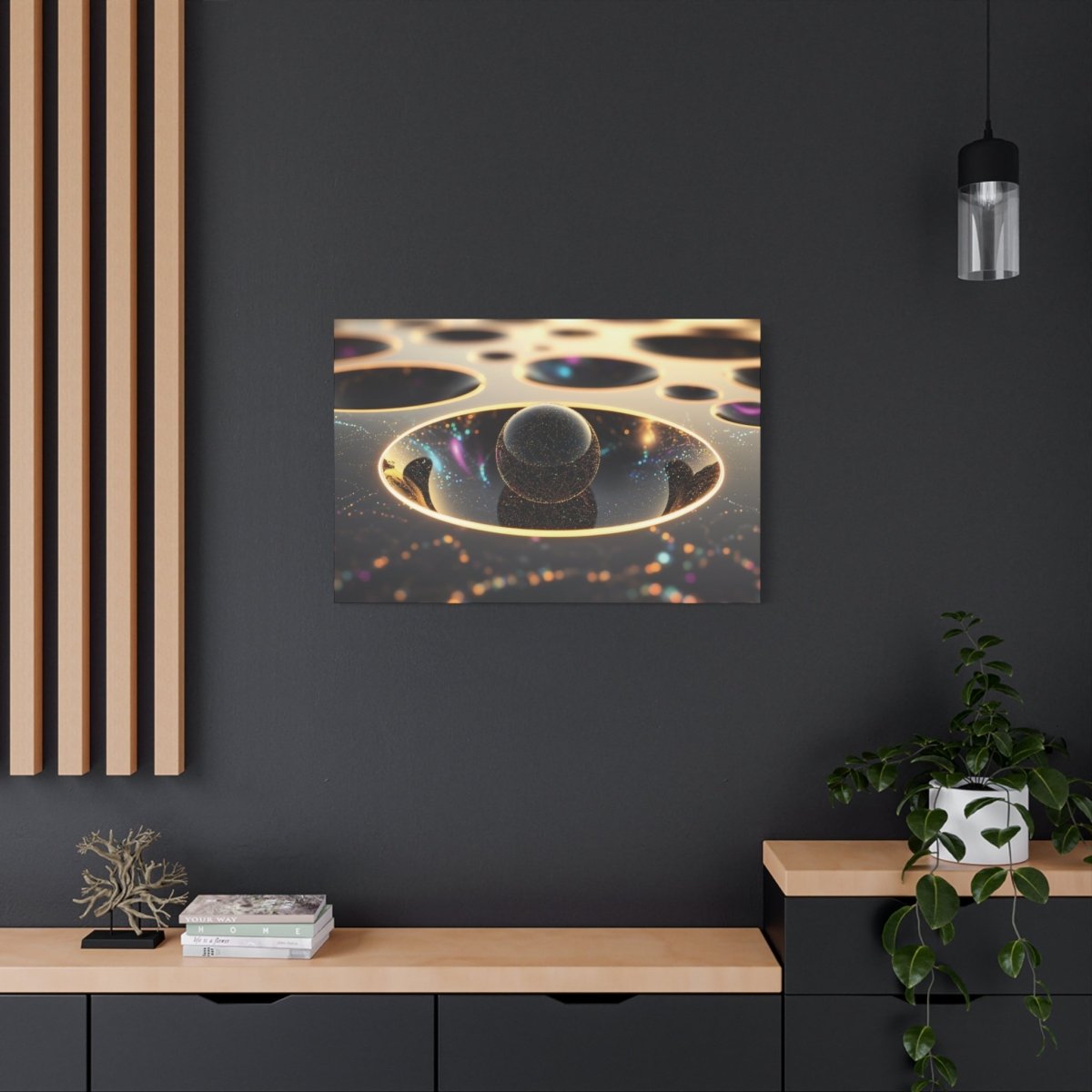 TEST 👉Hyperespace Stellaire : magnifique cadre💎effet fascinant💎 garanti - Art Cocoon