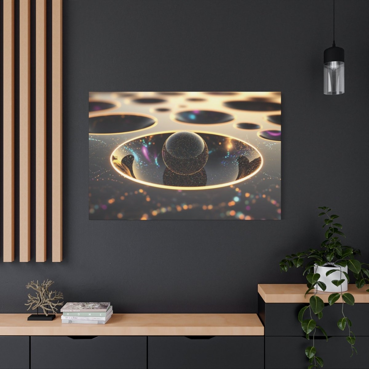 TEST 👉Hyperespace Stellaire : magnifique cadre💎effet fascinant💎 garanti - Art Cocoon