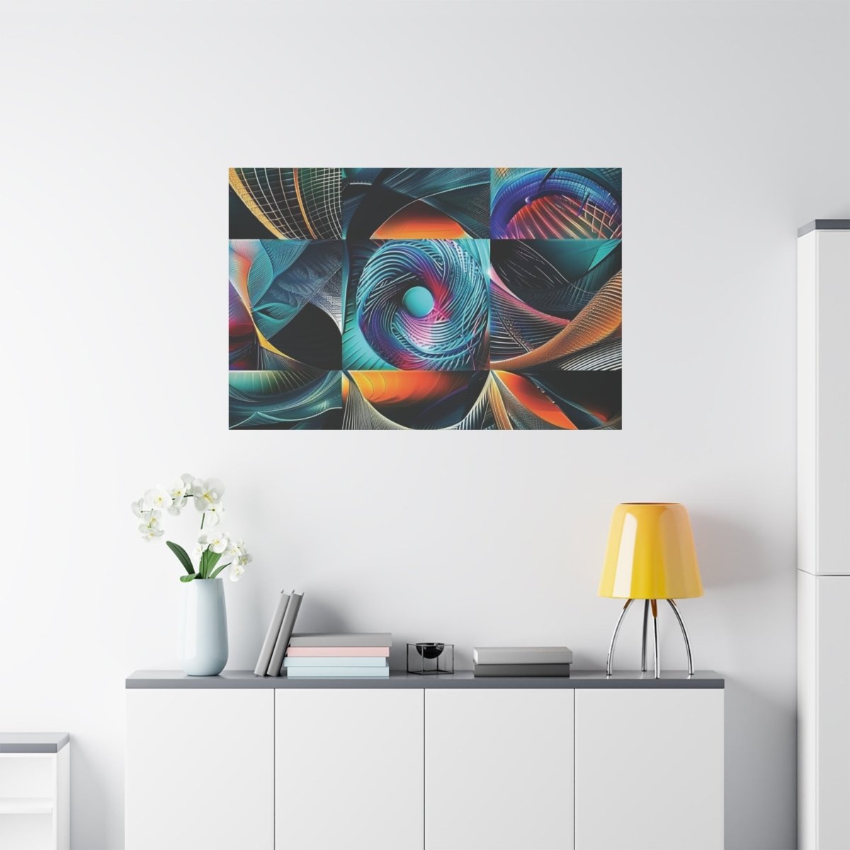 TEST 👉Intérieur Matrice : magnifique cadre 💎effet captivant💎 garanti - Art Cocoon