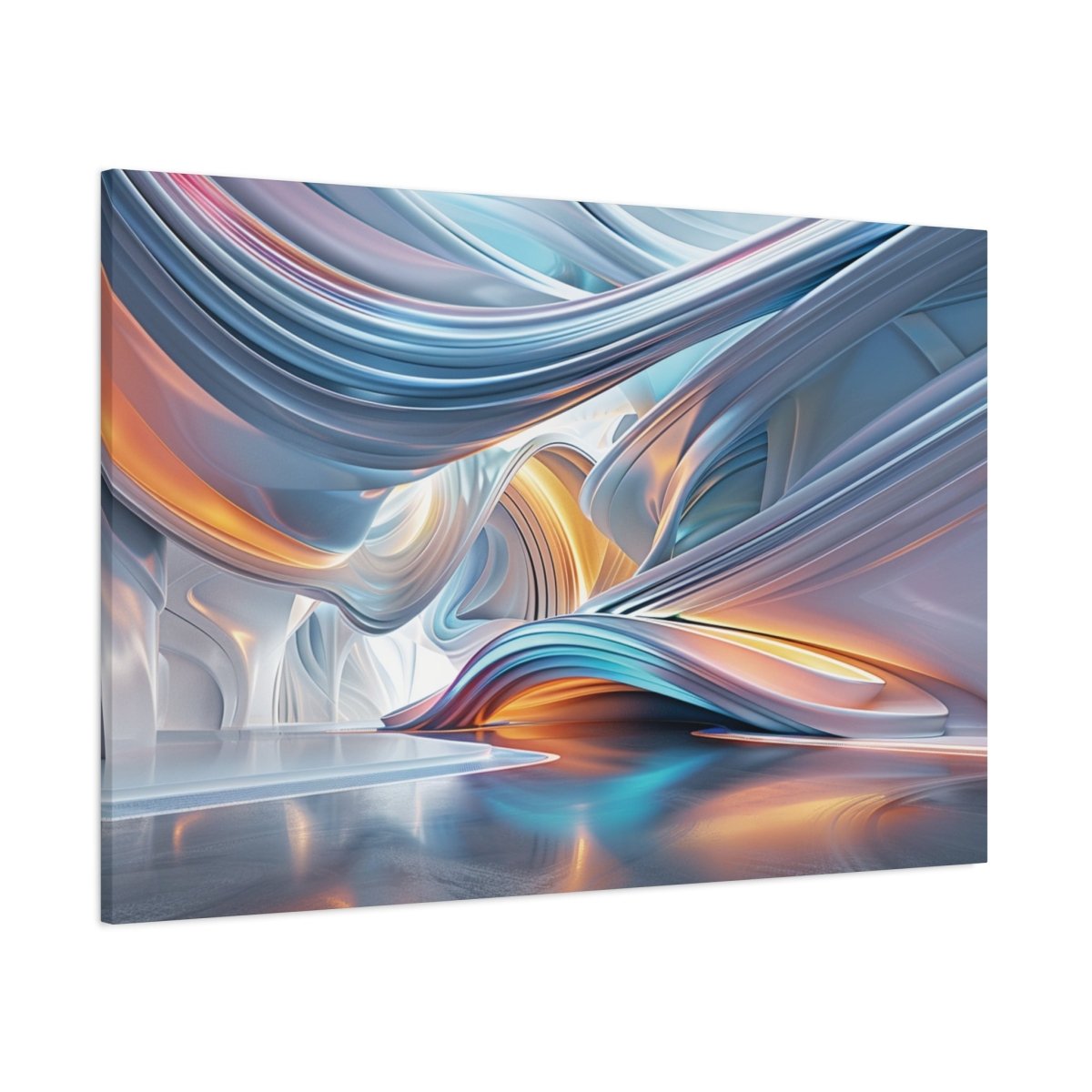 TEST 👉Néon Structure : magnifique cadre 💎effet futuriste💎garanti - Art Cocoon