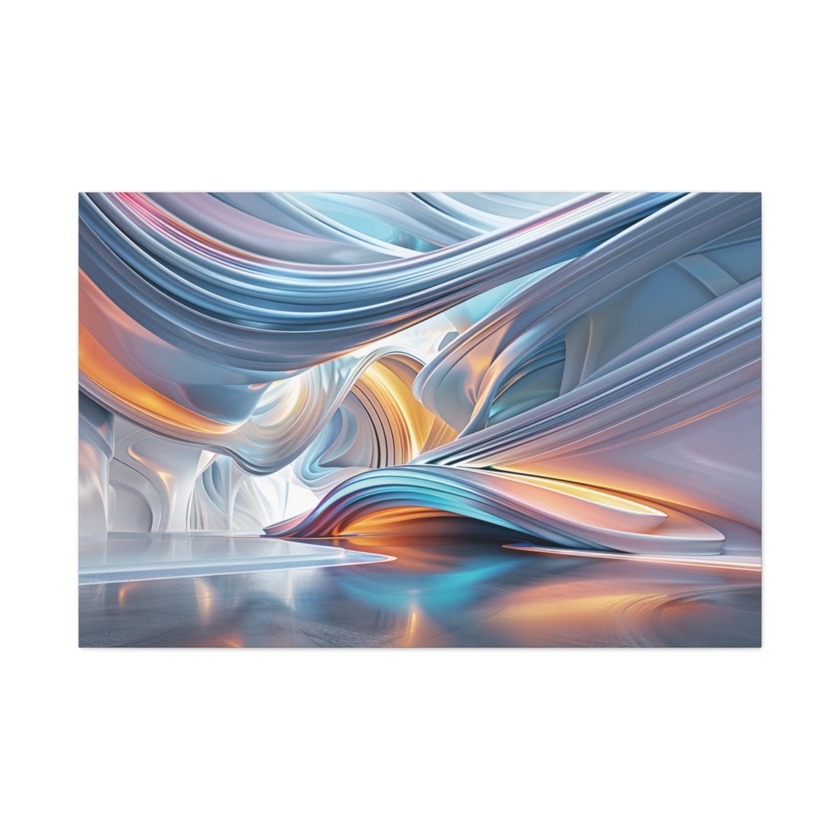 TEST 👉Néon Structure : magnifique cadre 💎effet futuriste💎garanti - Art Cocoon