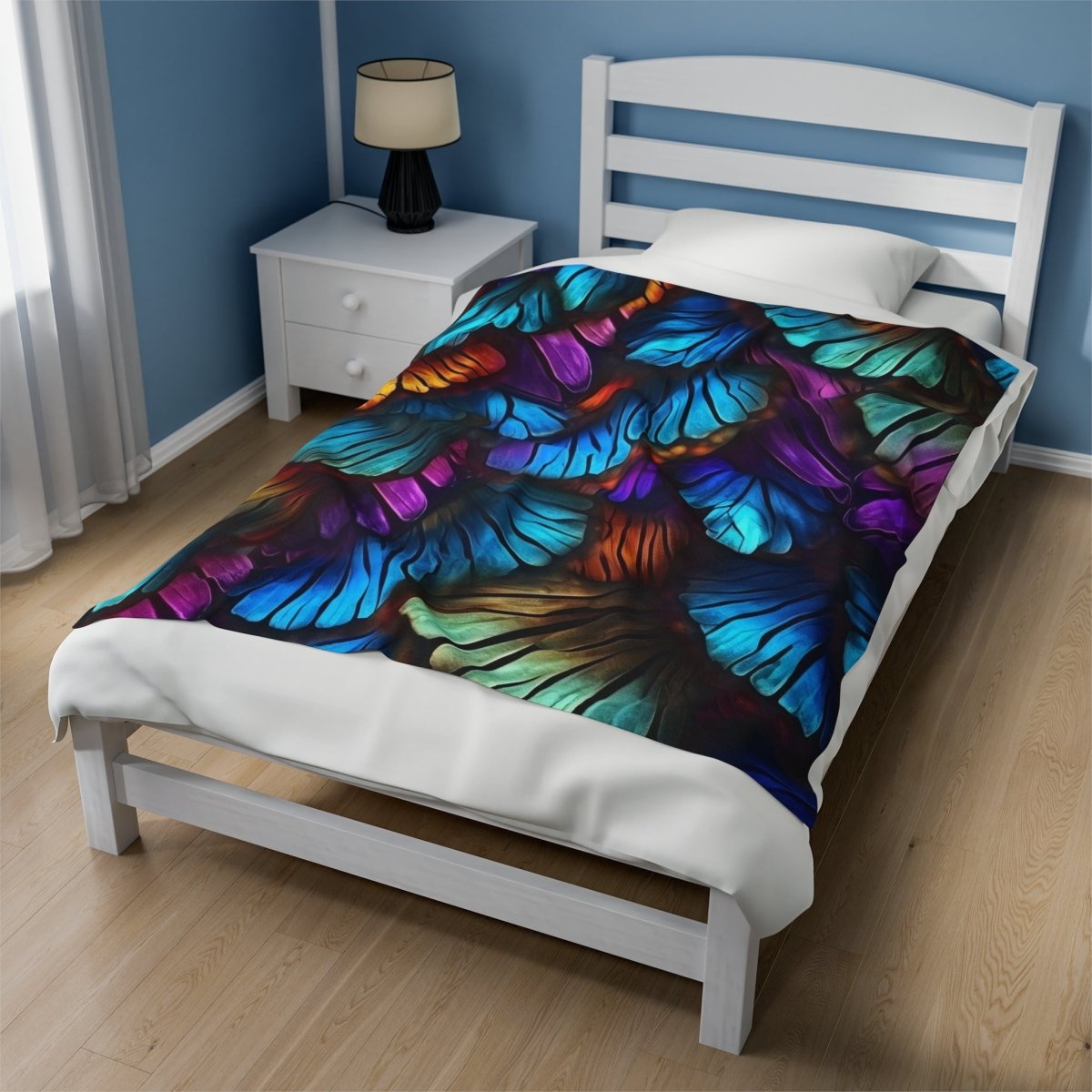 TEST Velveteen Plush Blanket - Art Cocoon