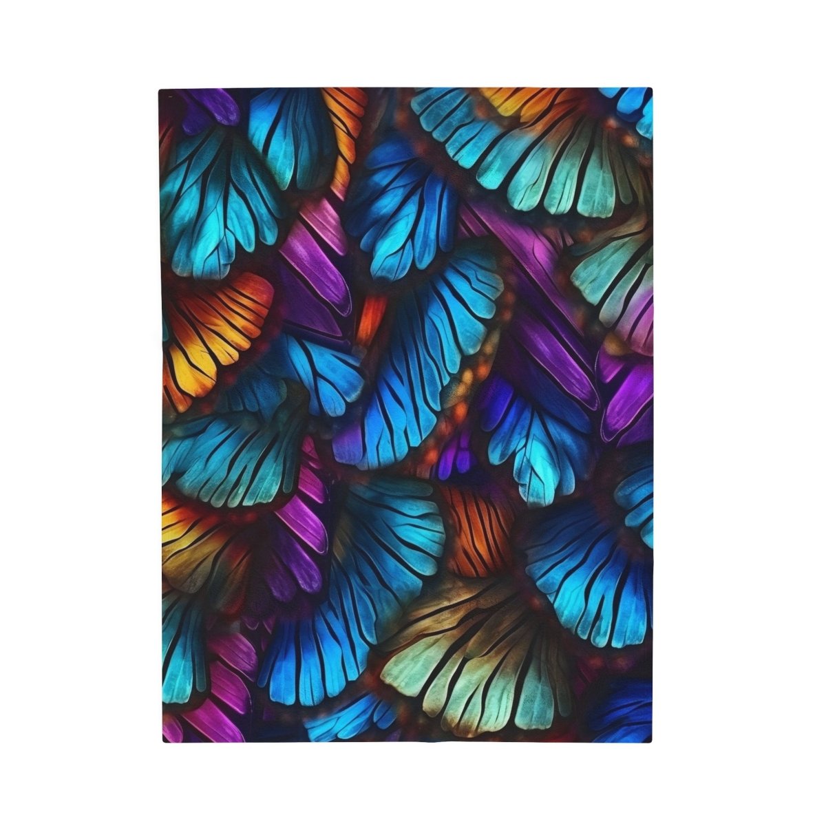 TEST Velveteen Plush Blanket - Art Cocoon