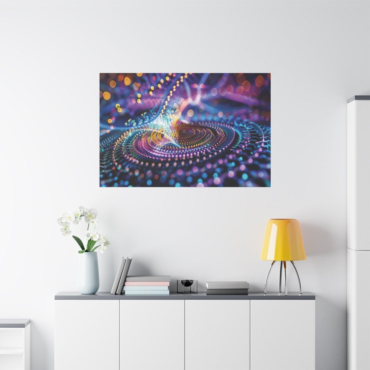 👉Tornade Céleste : magnifique cadre 💎effet apaisant💎 garanti - Art Cocoon