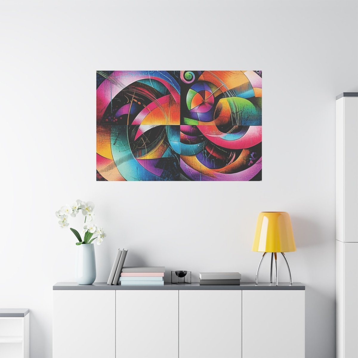 👉Tornades Galactiques : magnifique cadre💎effet captivant💎 garanti - Art Cocoon