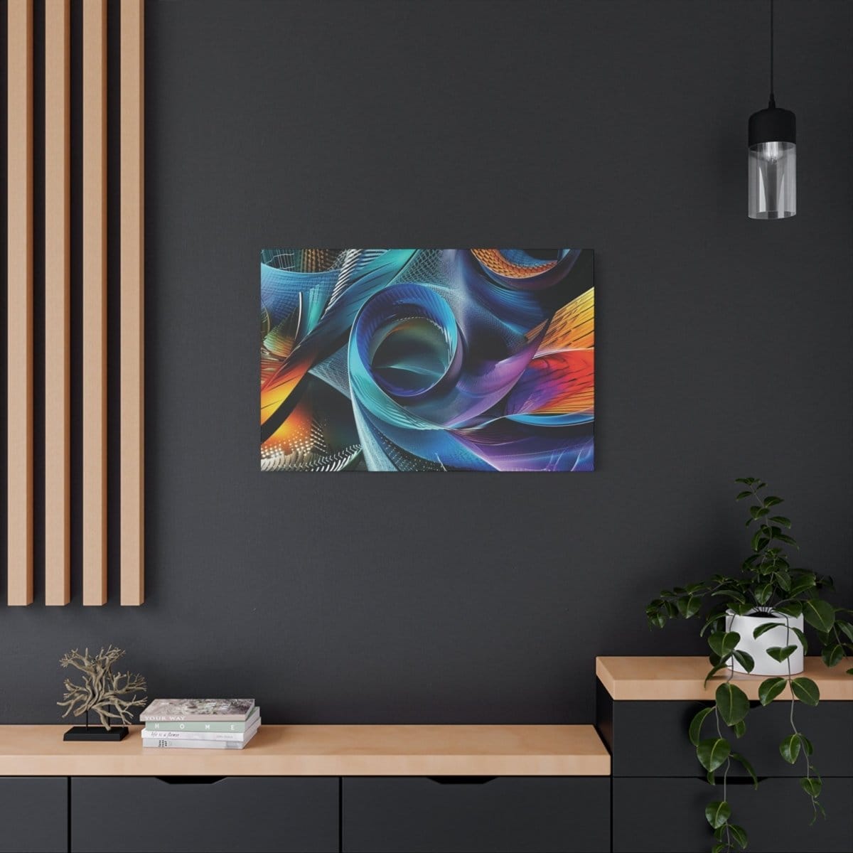 đTornades Vibrantes : magnifique cadre đeffet captivantđgaranti - Art Cocoon