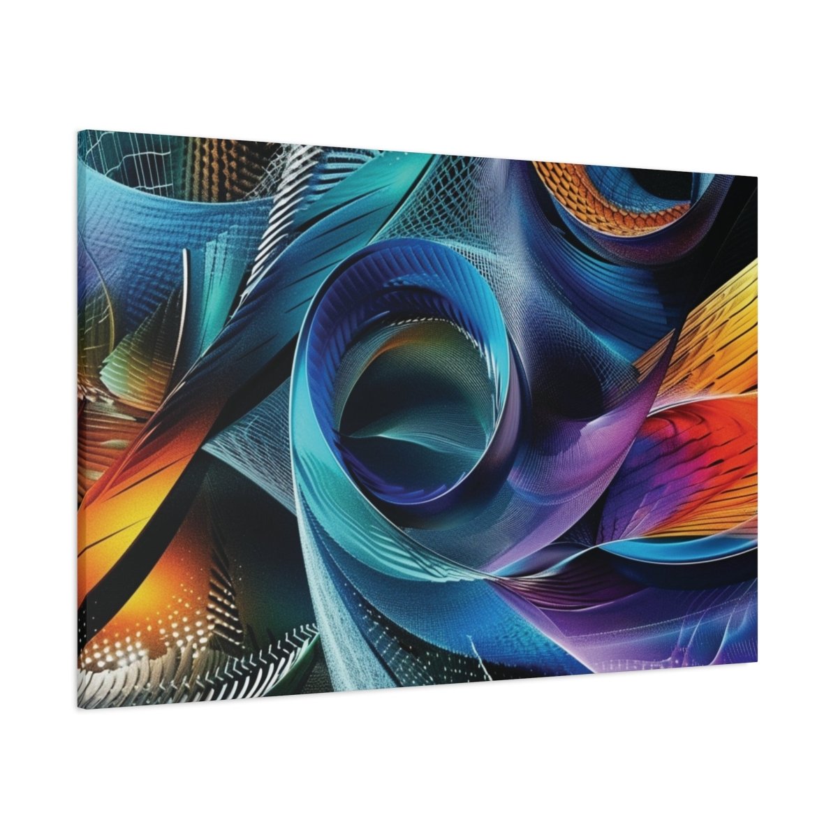 👉Tornades Vibrantes : magnifique cadre 💎effet captivant💎garanti - Art Cocoon