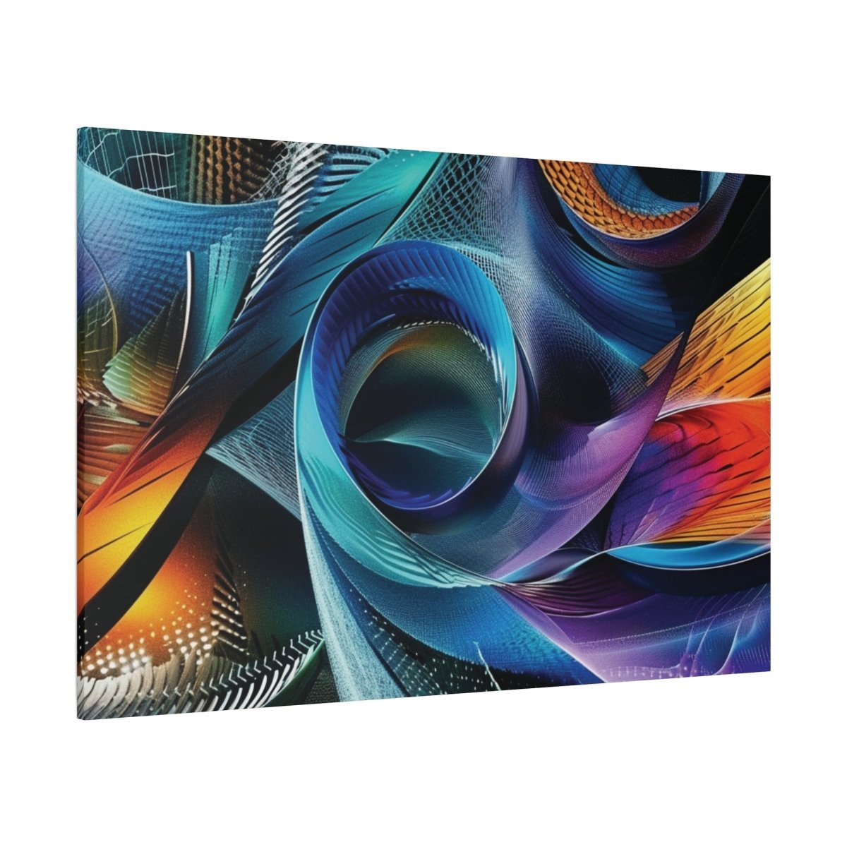 👉Tornades Vibrantes : magnifique cadre 💎effet captivant💎garanti - Art Cocoon