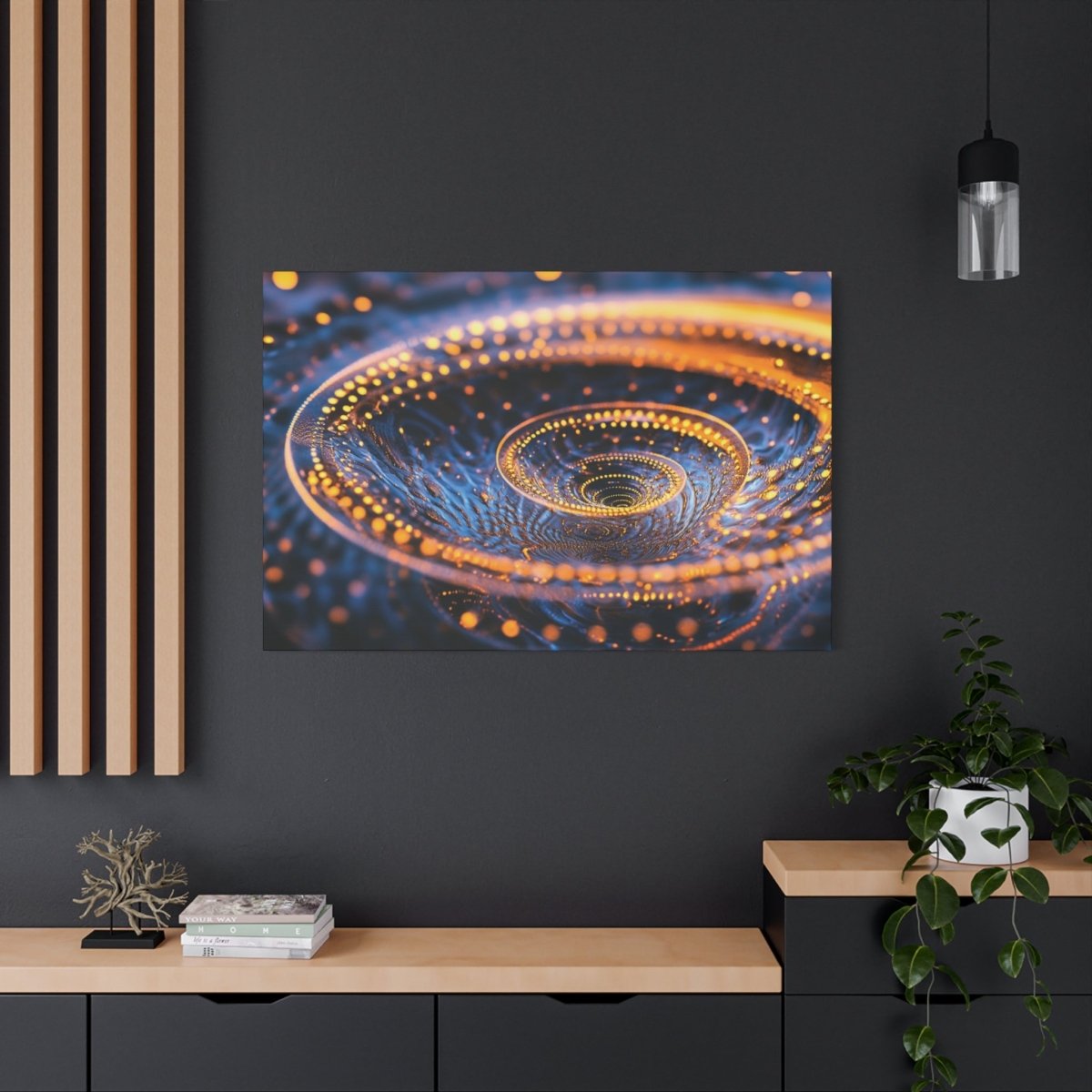 👉Tourbillon Galactique : magnifique cadre💎effet fascinant💎 garanti - Art Cocoon