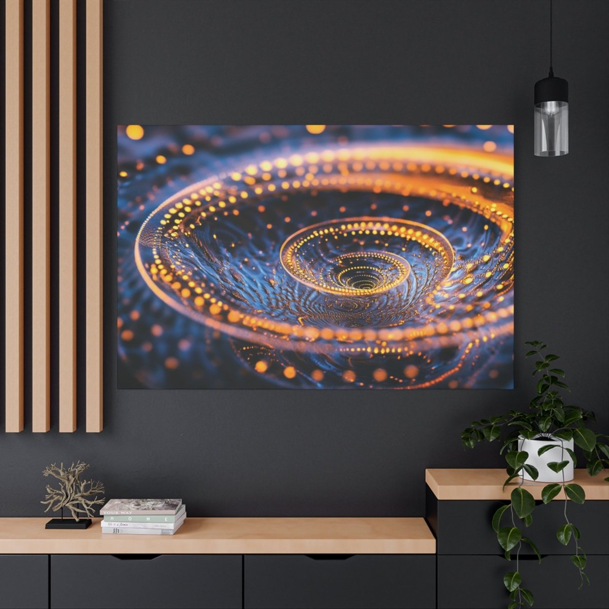 👉Tourbillon Galactique : magnifique cadre💎effet fascinant💎 garanti - Art Cocoon