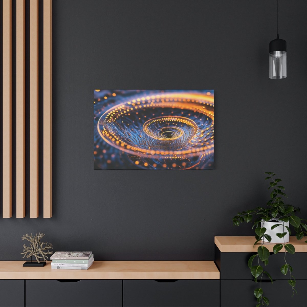 👉Tourbillon Galactique : magnifique cadre💎effet fascinant💎 garanti - Art Cocoon